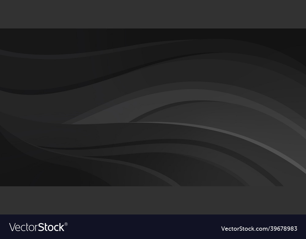 Abstract black background with gradient patterns Vector Image