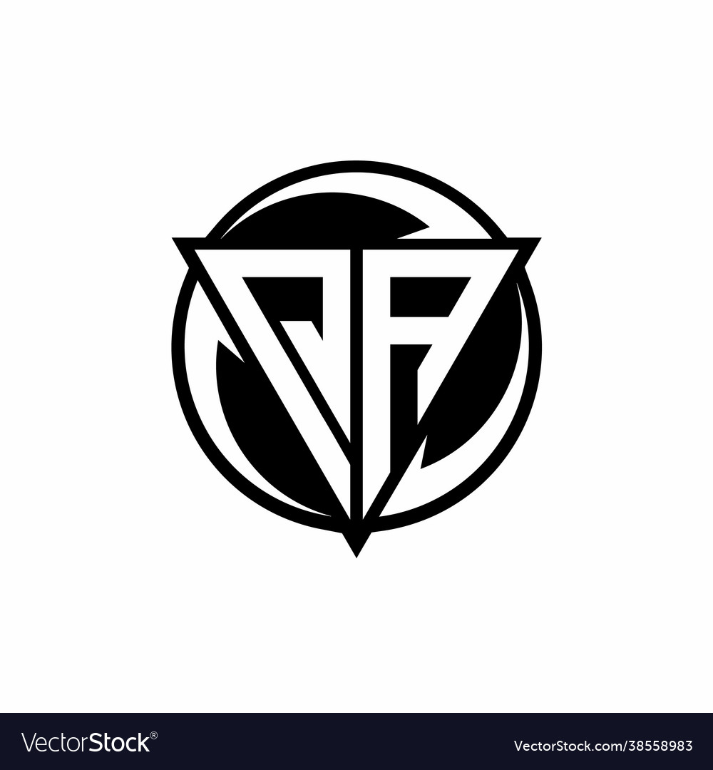 Qa logo monogram design template