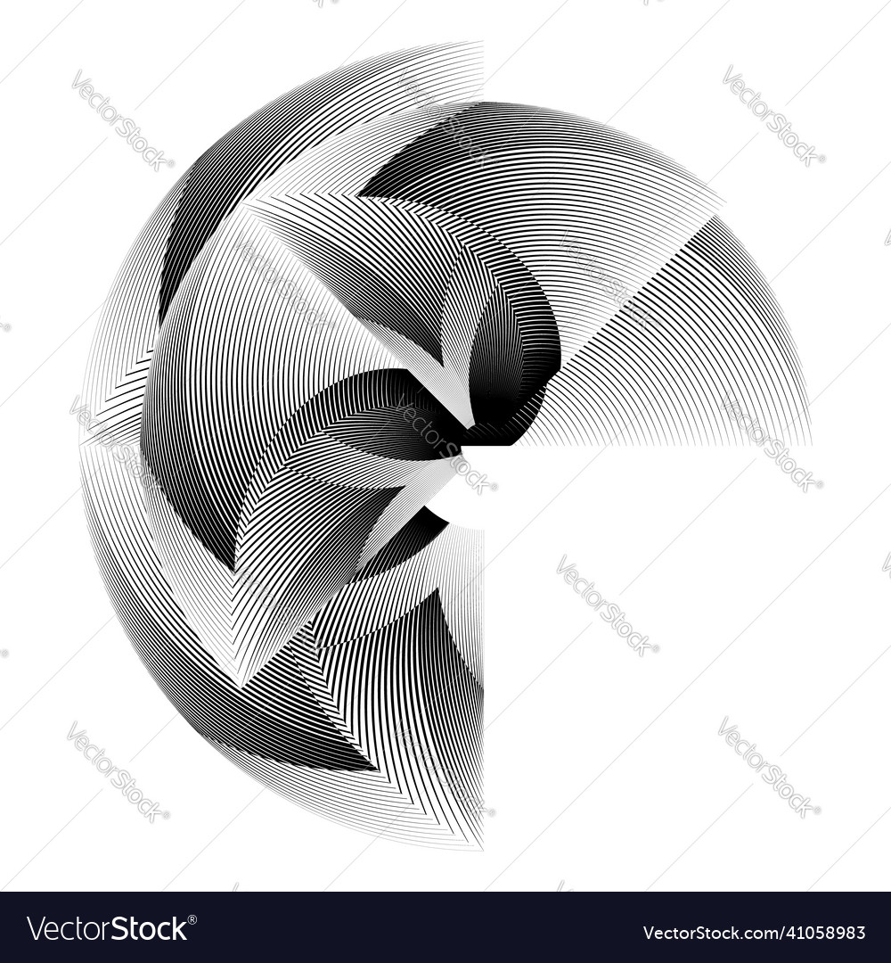 Rgb abstract halftone lines dynamic background