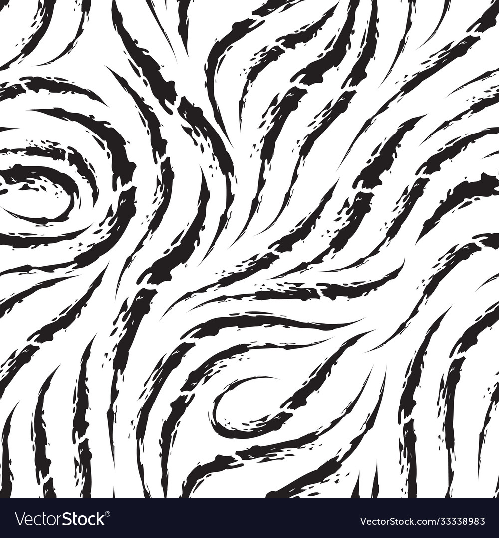 Seamless pattern smooth brush strokes vector image Seamless pattern smooth brush strokes
