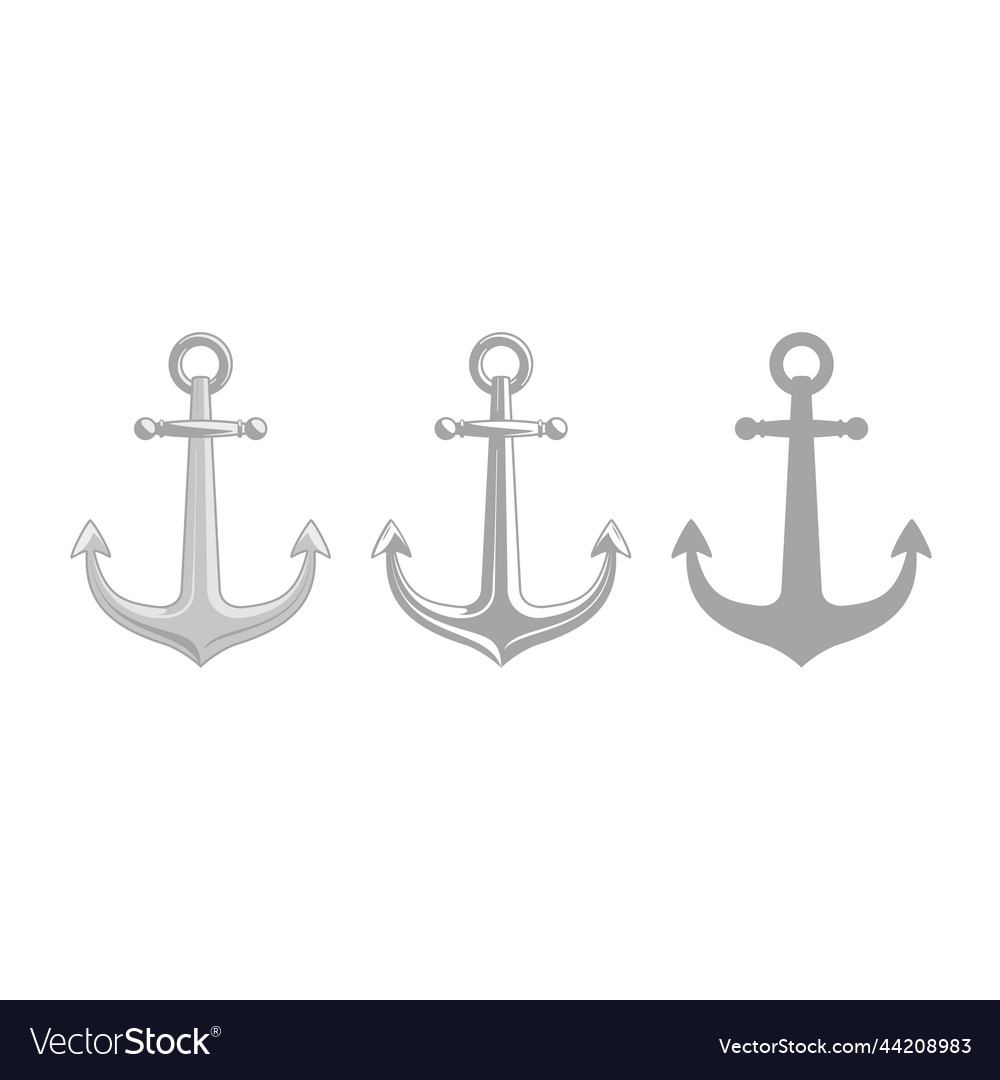 Vintage Ship Anchor Set