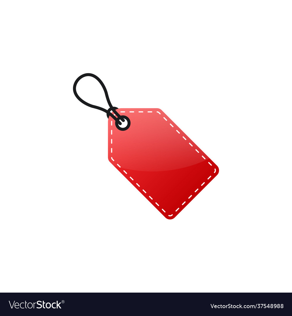 Blank tag icon Royalty Free Vector Image - VectorStock