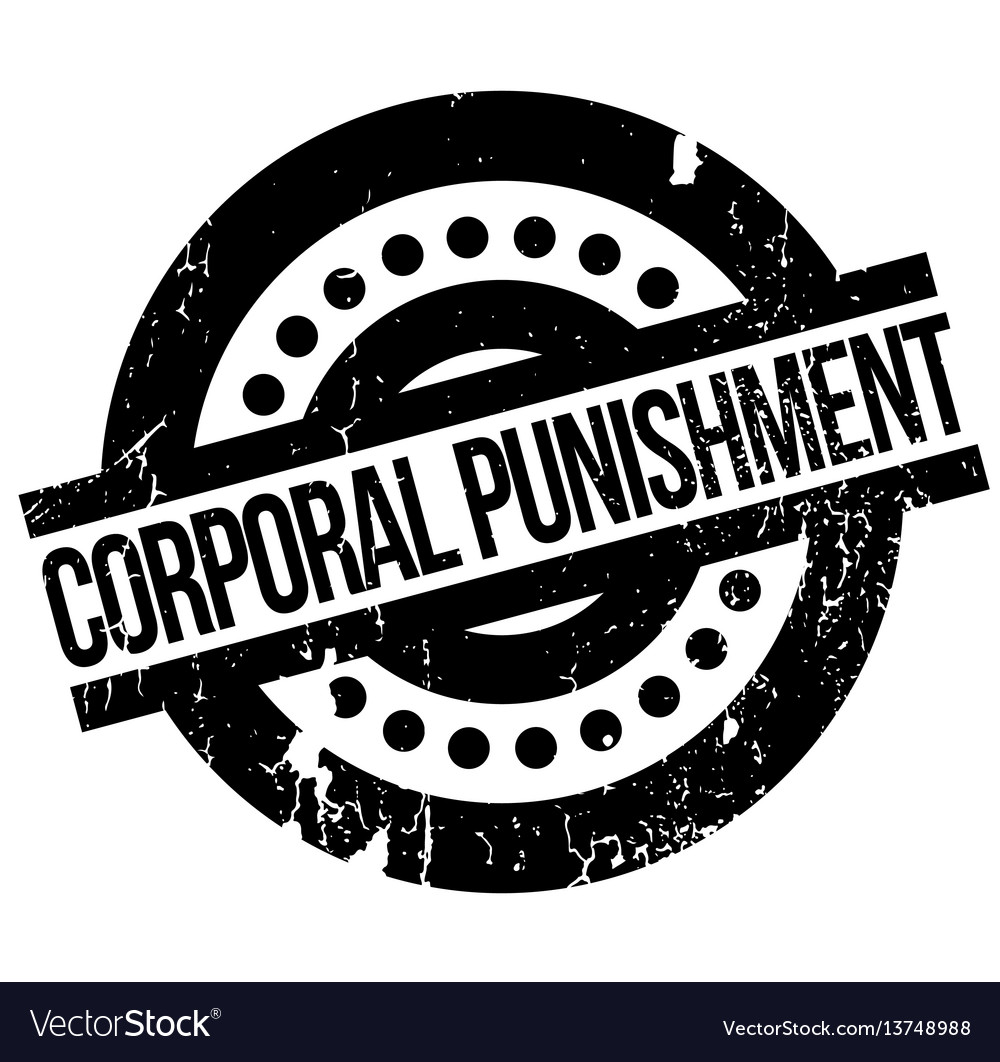 Corporal punishment rubber stamp