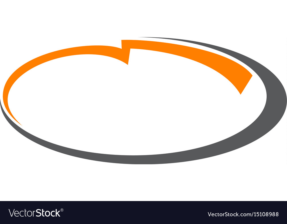 Emblem template blank