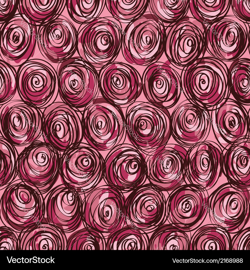 Romantic Rose Seamless Pattern Royalty Free Vector Image