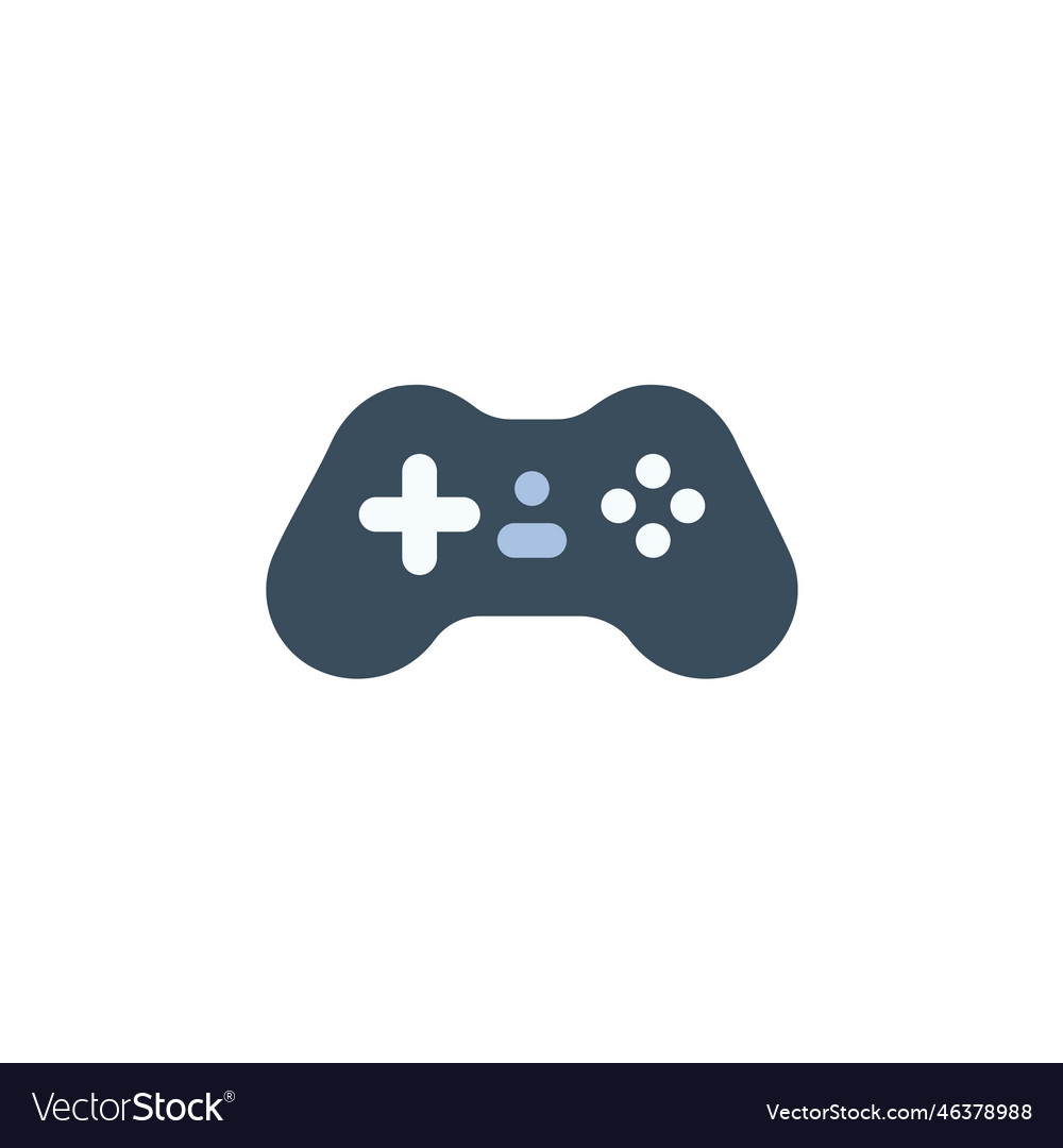 Stick game icon computer component flat vector image Stick game icon computer component flat