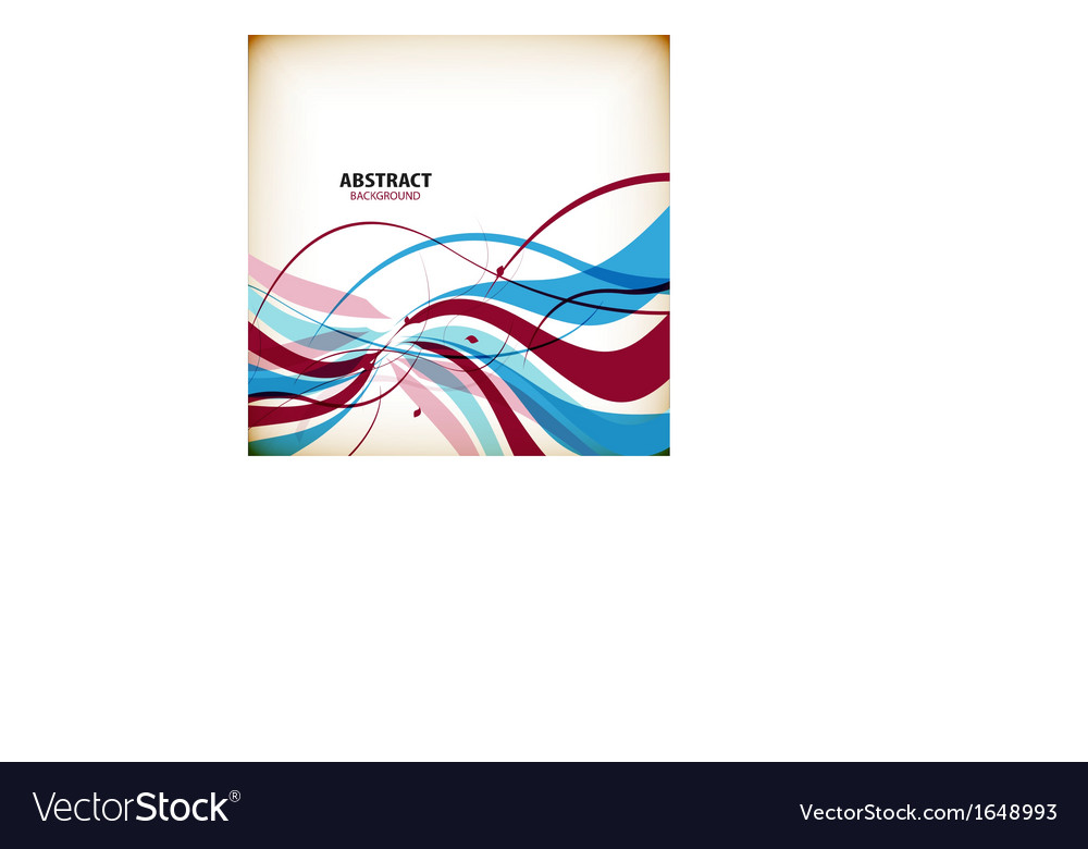 Abstract colorful wave shapes background