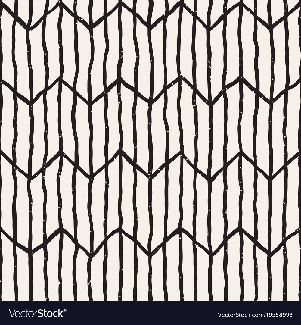 Hand drawn style seamless pattern abstract