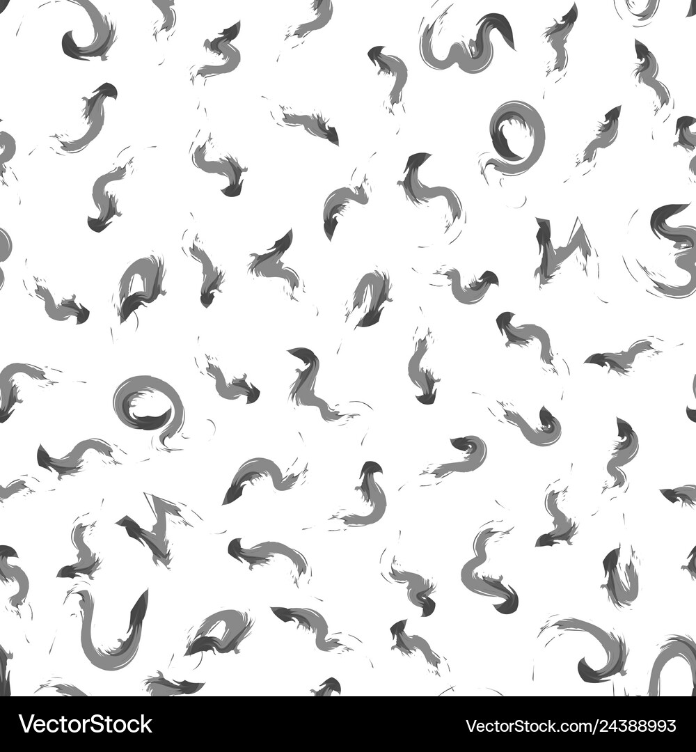 Seamless pattern with abstract elements Royalty Free Vector