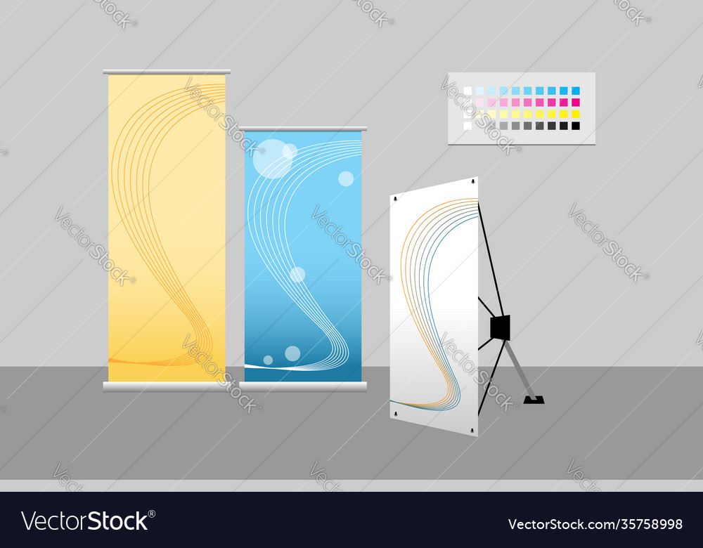 Display stuff with color chart