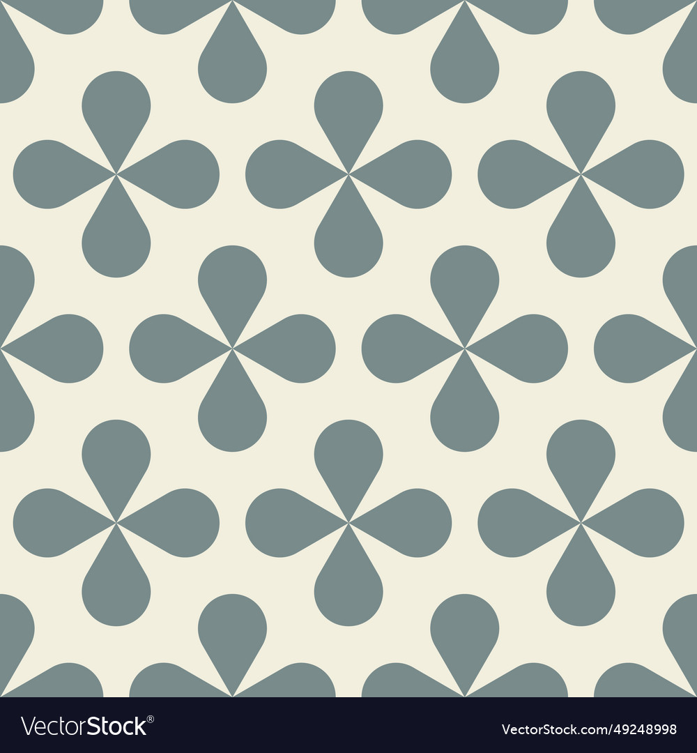Seamless pattern of curly classical shapes