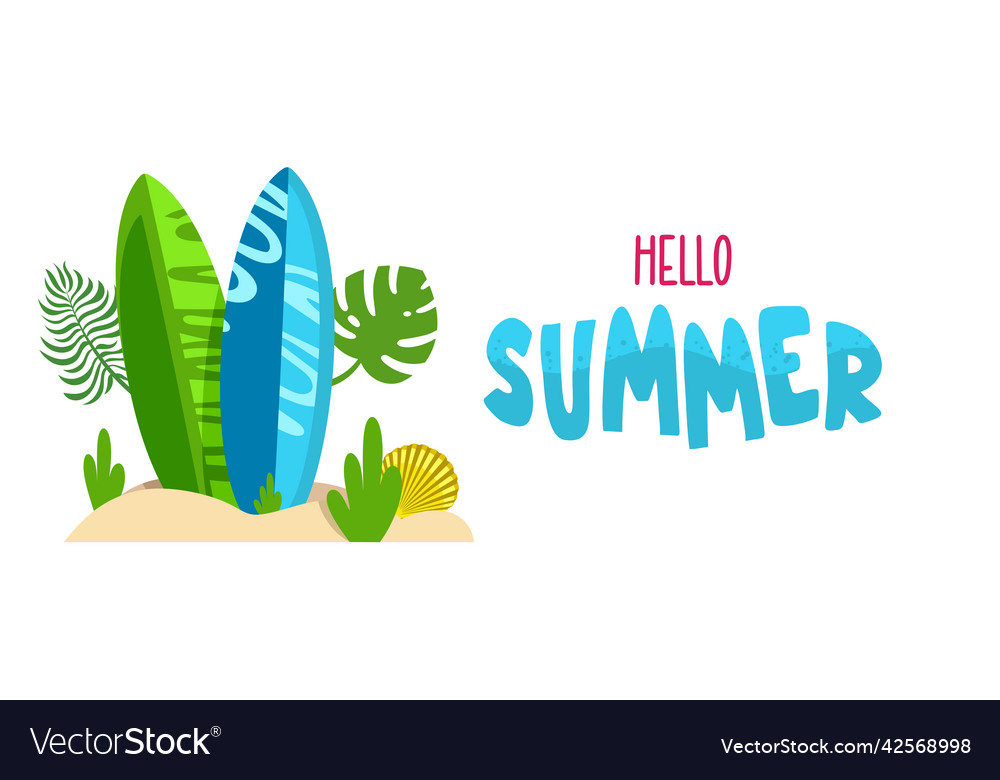 Summer background website header colorful