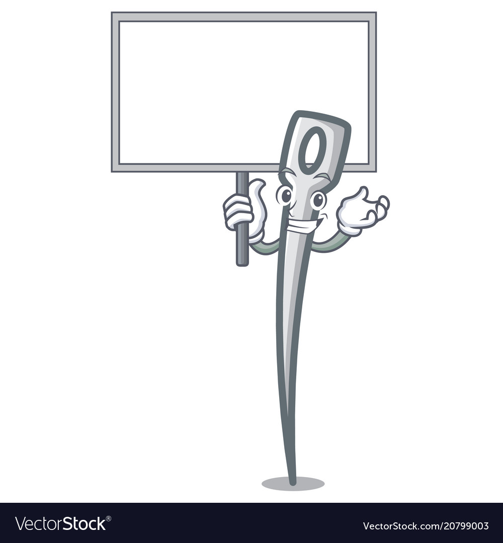 Bringen Sie Brettnadel Charakter Cartoon Stil vector image Bringen Sie Brettnadel Charakter Cartoon Stil