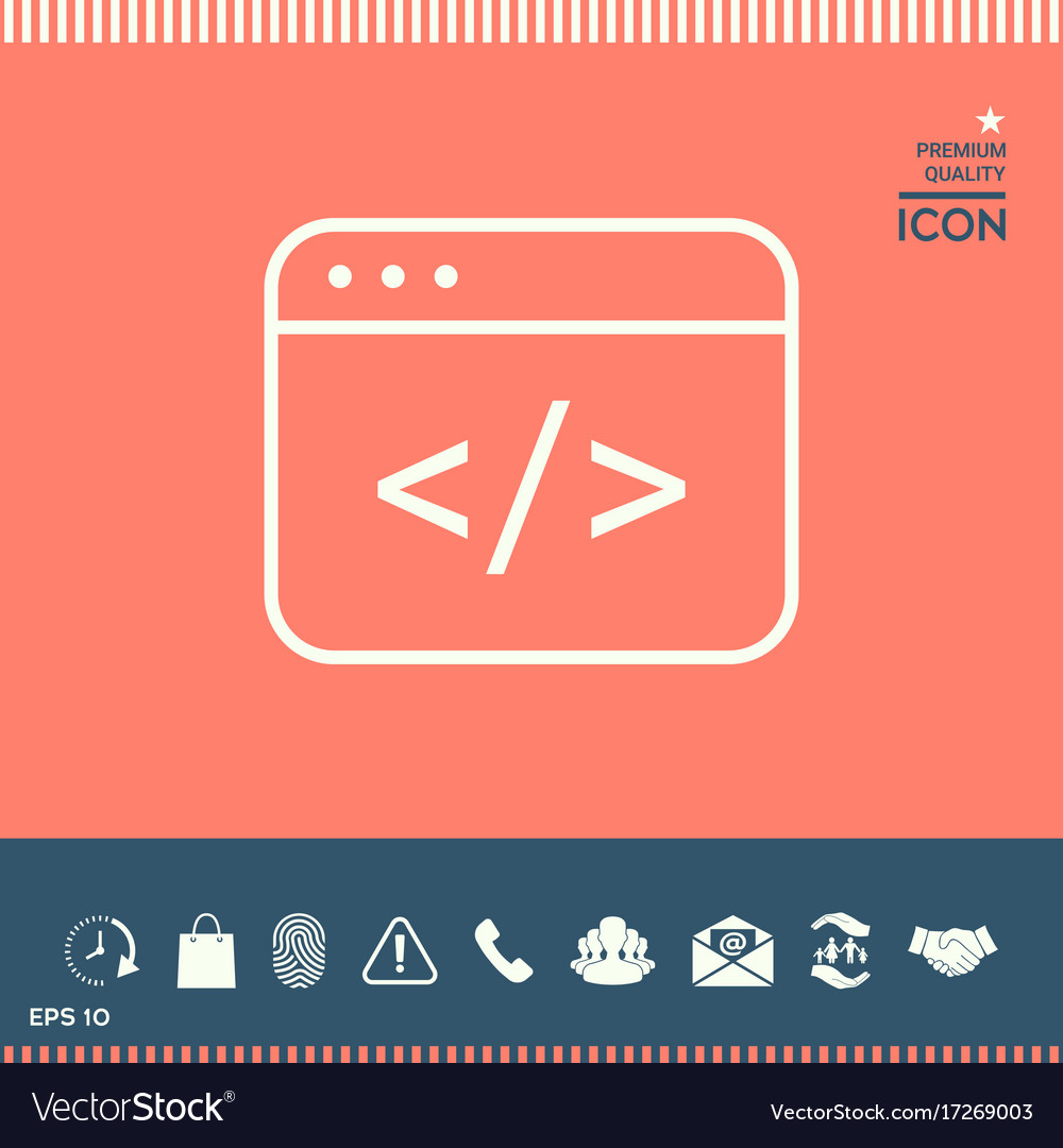 Code editor icon