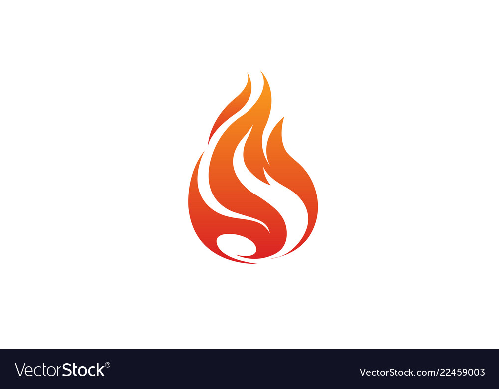 Fiery Flame Logo