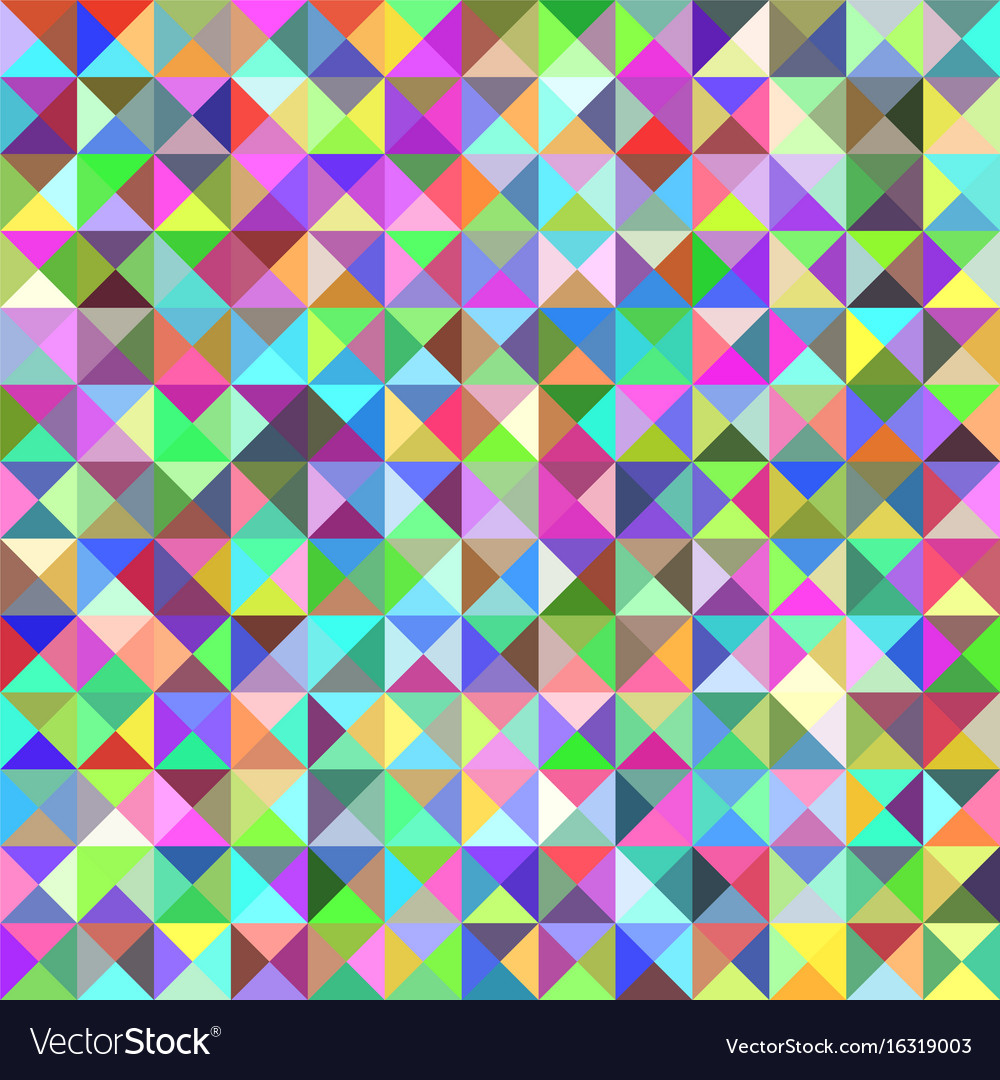 Geometrical triangle tiled pattern background