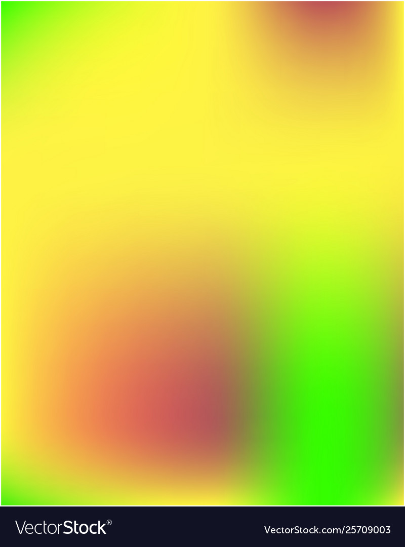 Gradient mesh painted in different colors