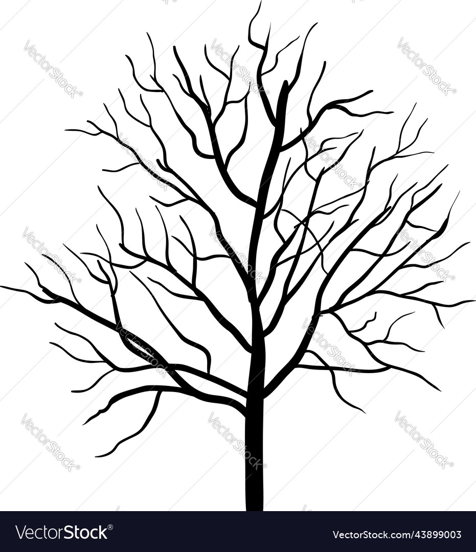 Happy halloween tree element Royalty Free Vector Image