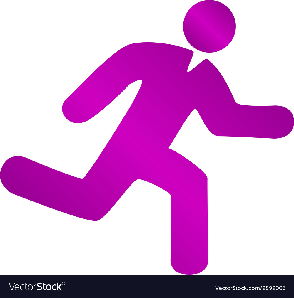 Man running icon