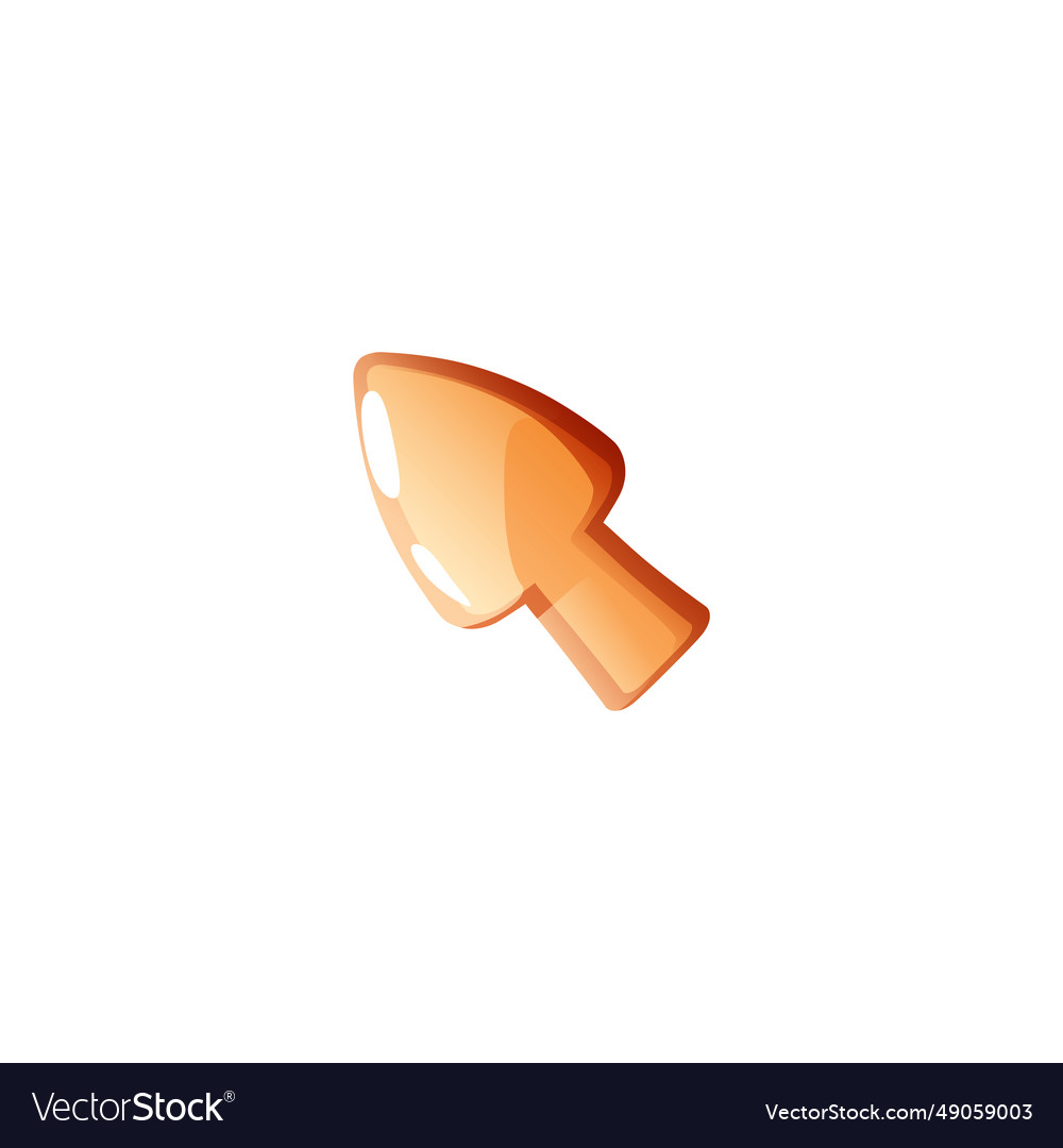 Pointer button and shiny game cursor