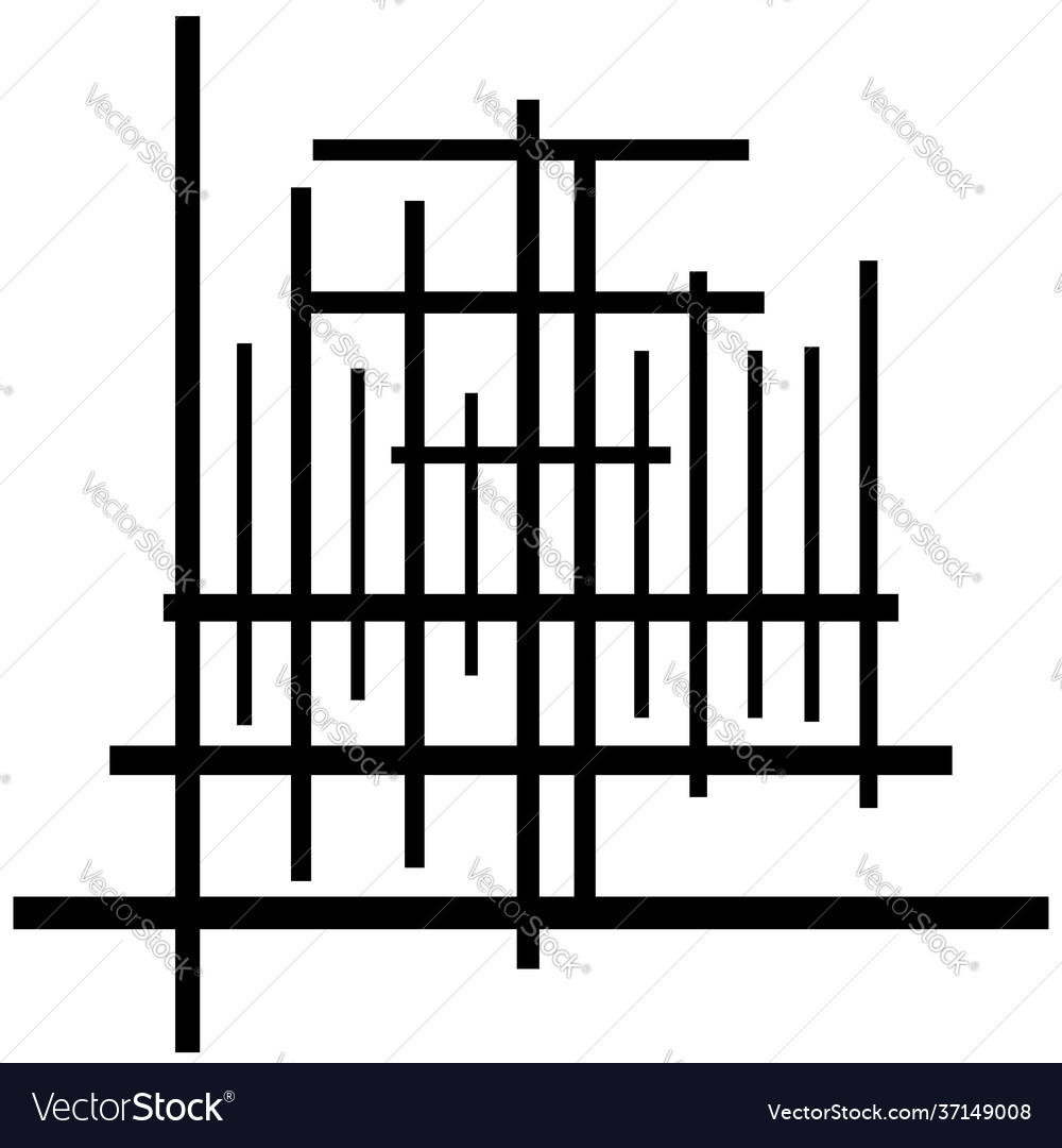 Abstract grid mesh lattice grating geometric vector image Abstract grid mesh lattice grating geometric