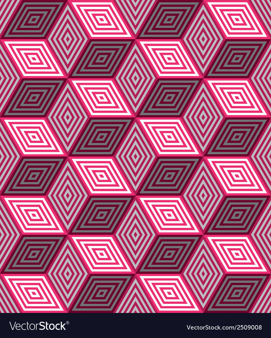 Dynamic 3D Cube Pattern