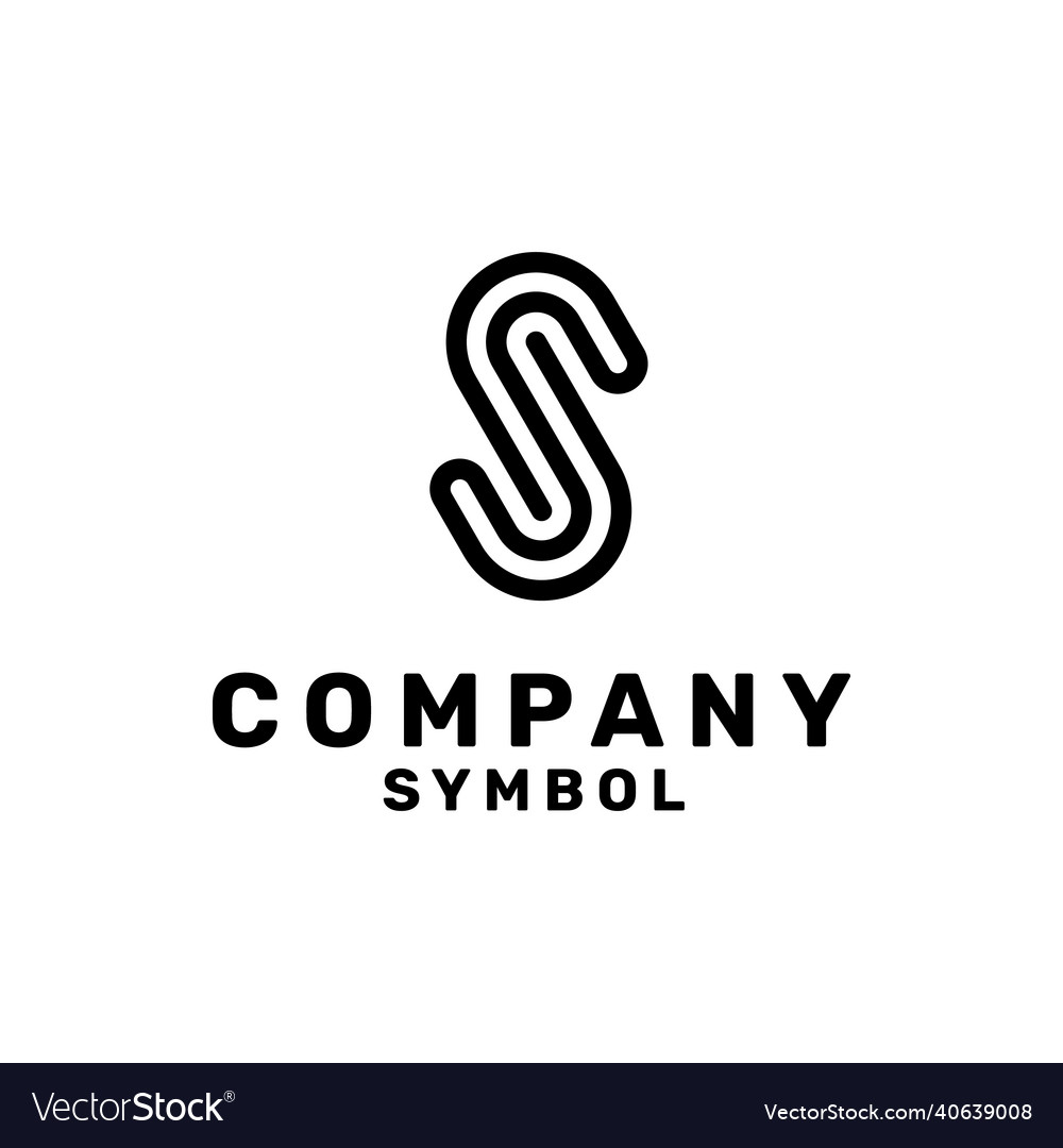 Elegant Initial S Monogram Logo
