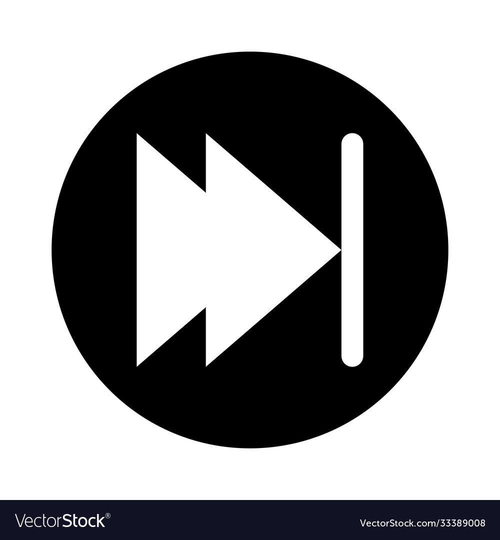Next track icon button is isolated
