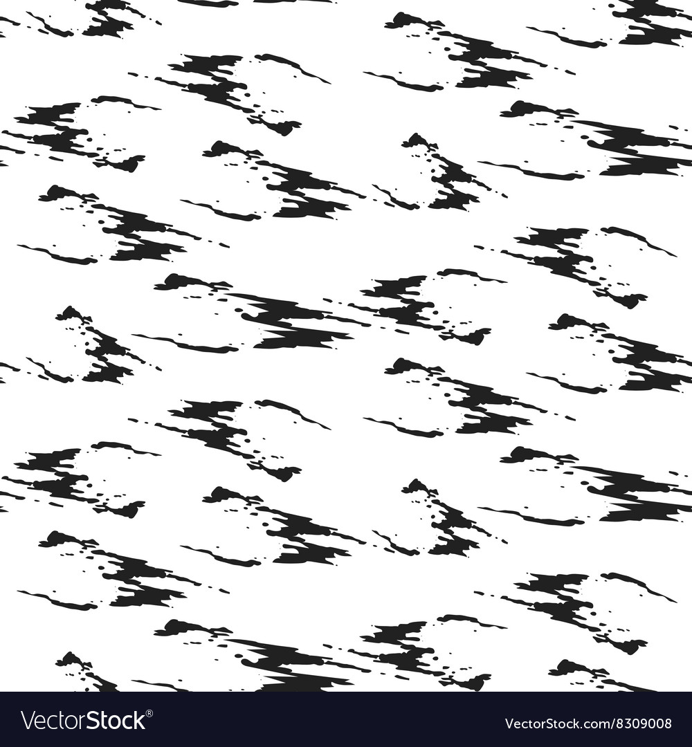 Paint ink brush stroke seamless pattern