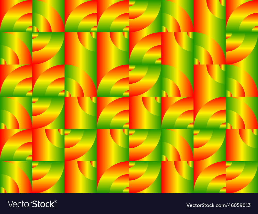 Geometric color gradient background