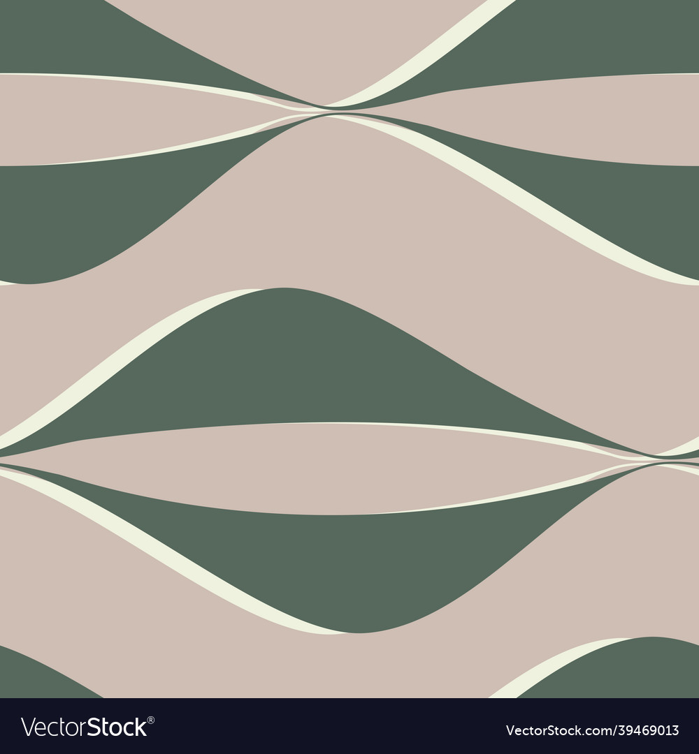 Isolated seamless pattern infinite waves vector image Isolated seamless pattern infinite waves