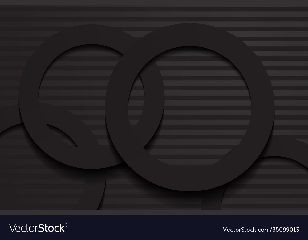 Overlapping Black Layered Background