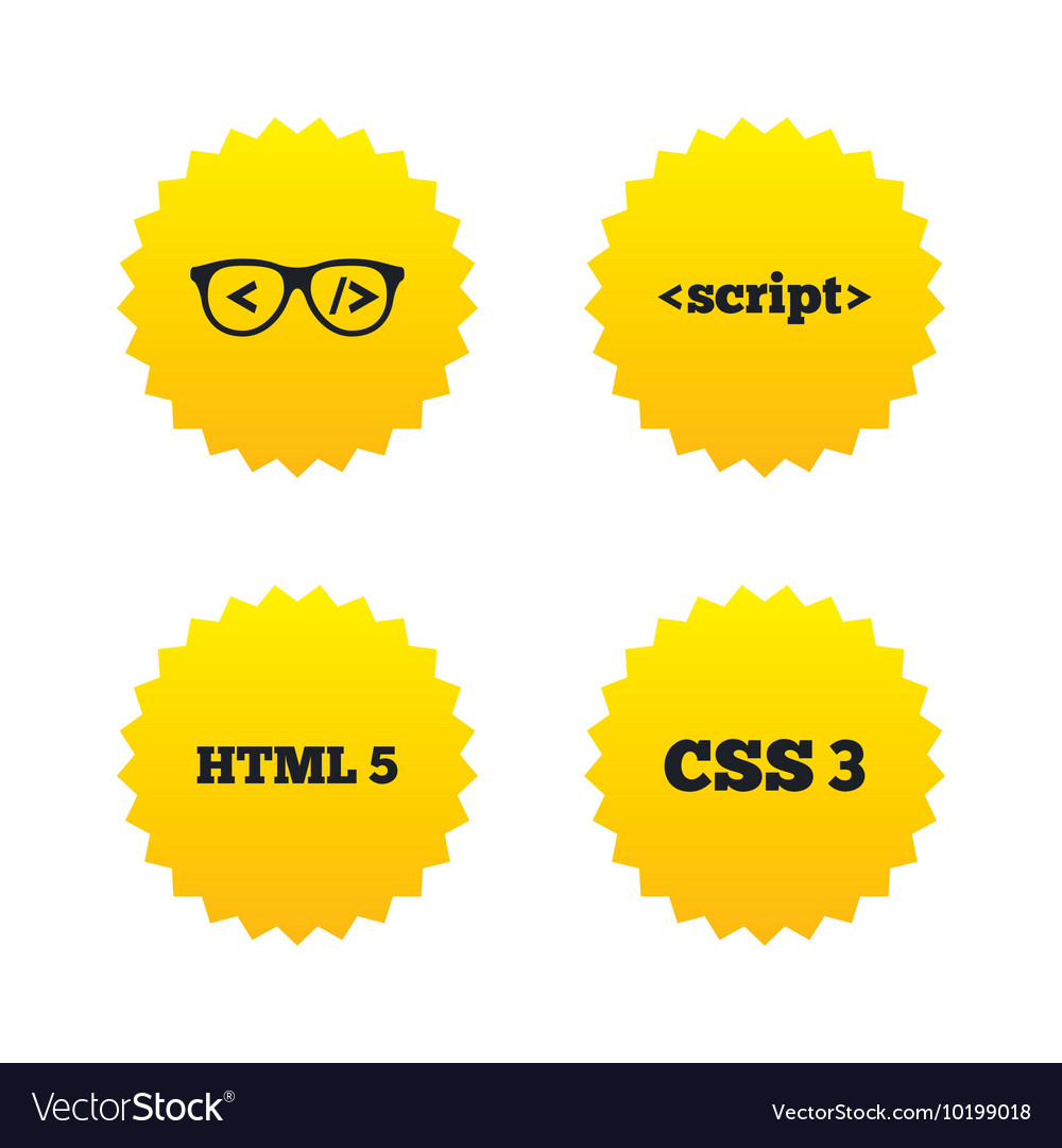 Programmierer Codierer Gläser html Markup Sprache