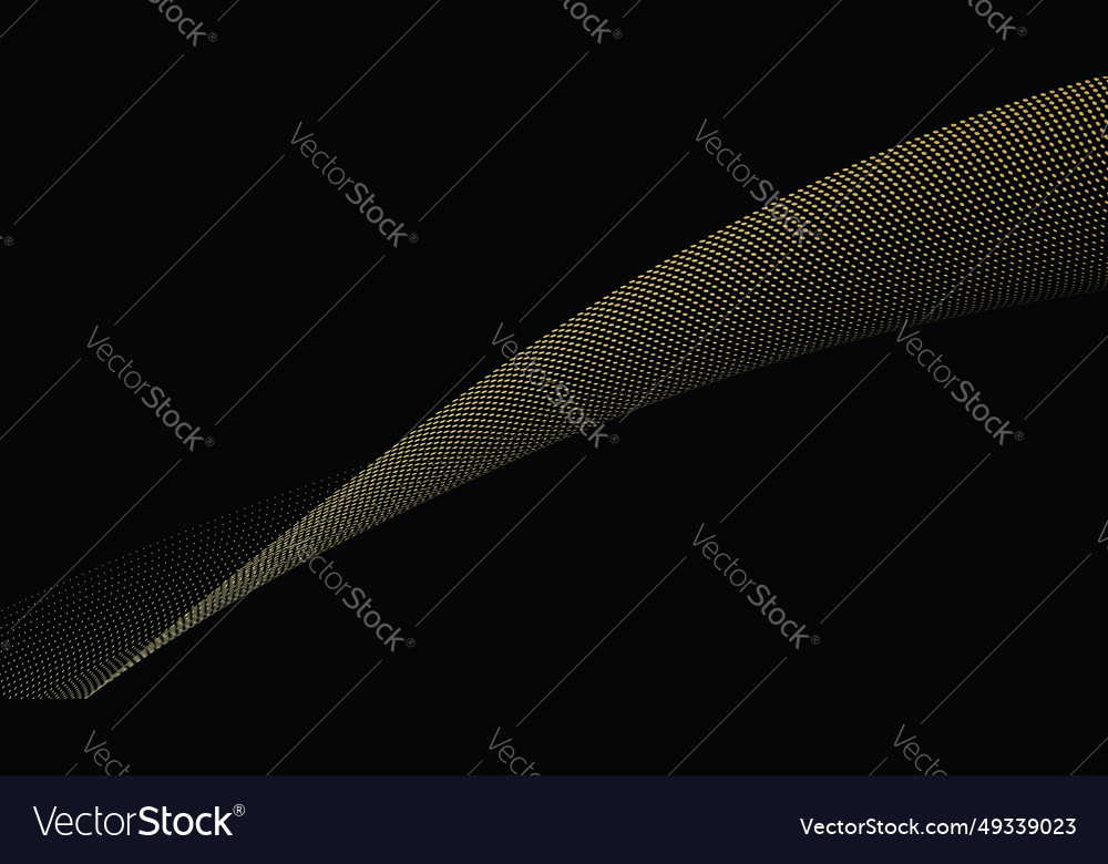 Abstrakte geometrische Technologie Hintergrund gold