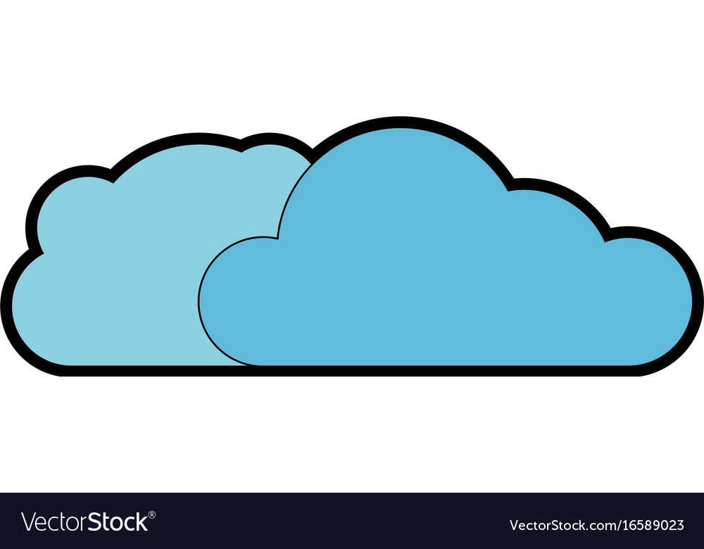 Cloud Icon - White Background