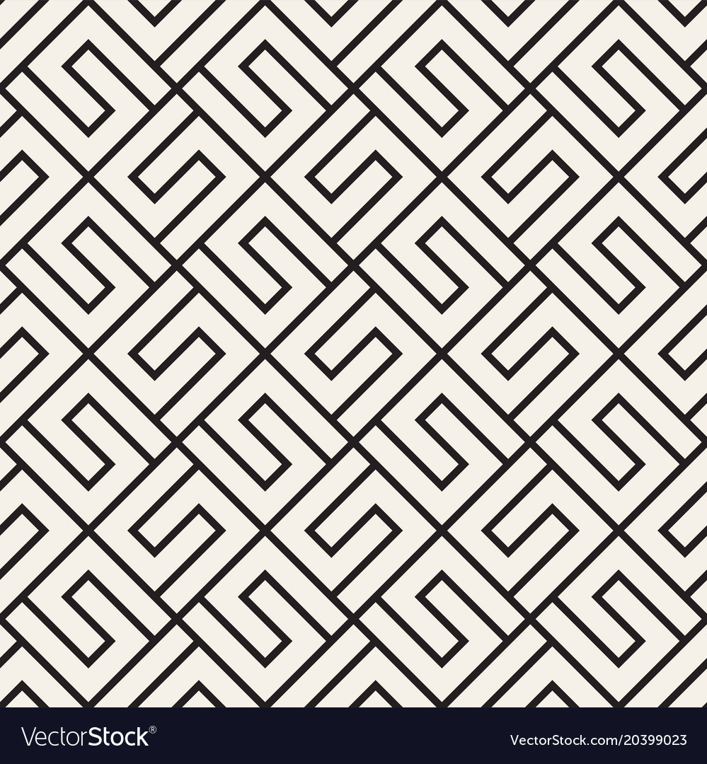 Monochrome Lattice Pattern