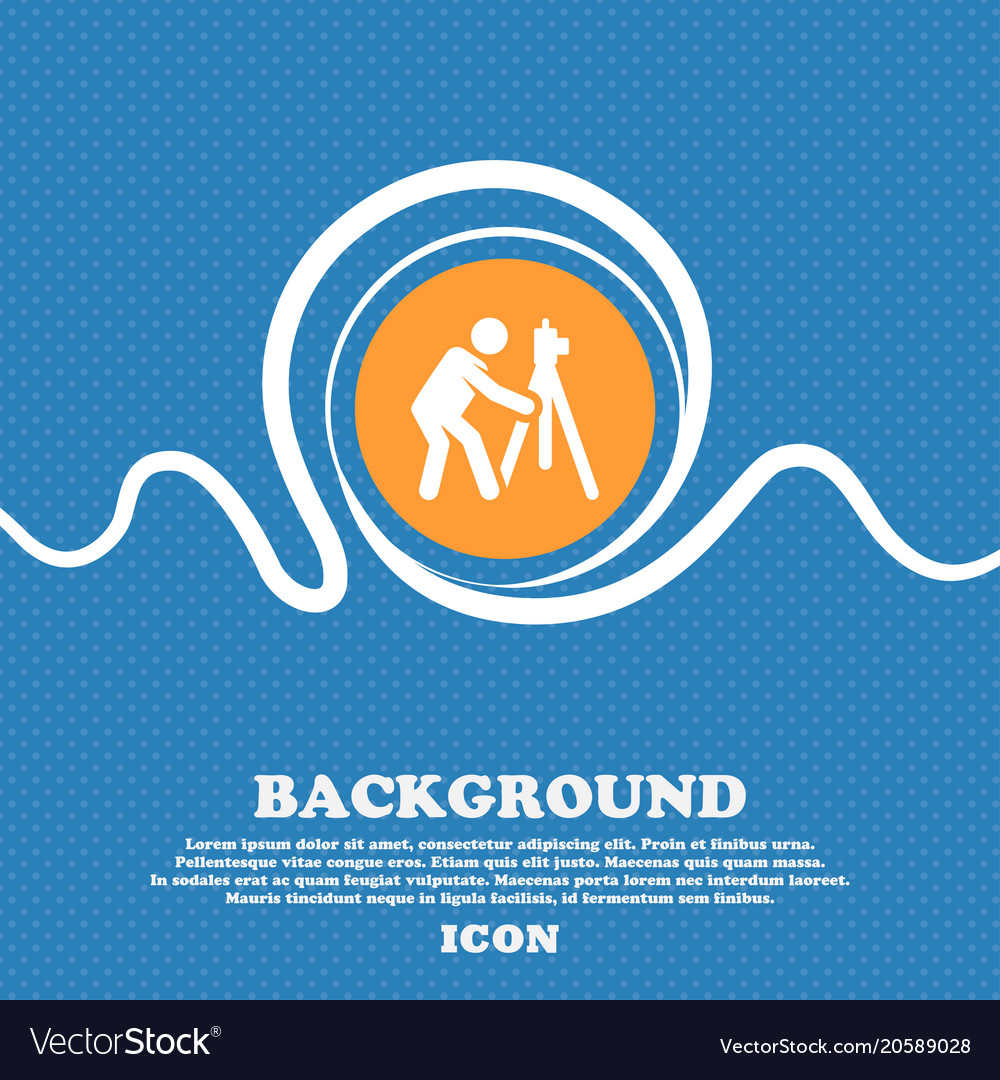 Colorful icons and signs in the form of a button