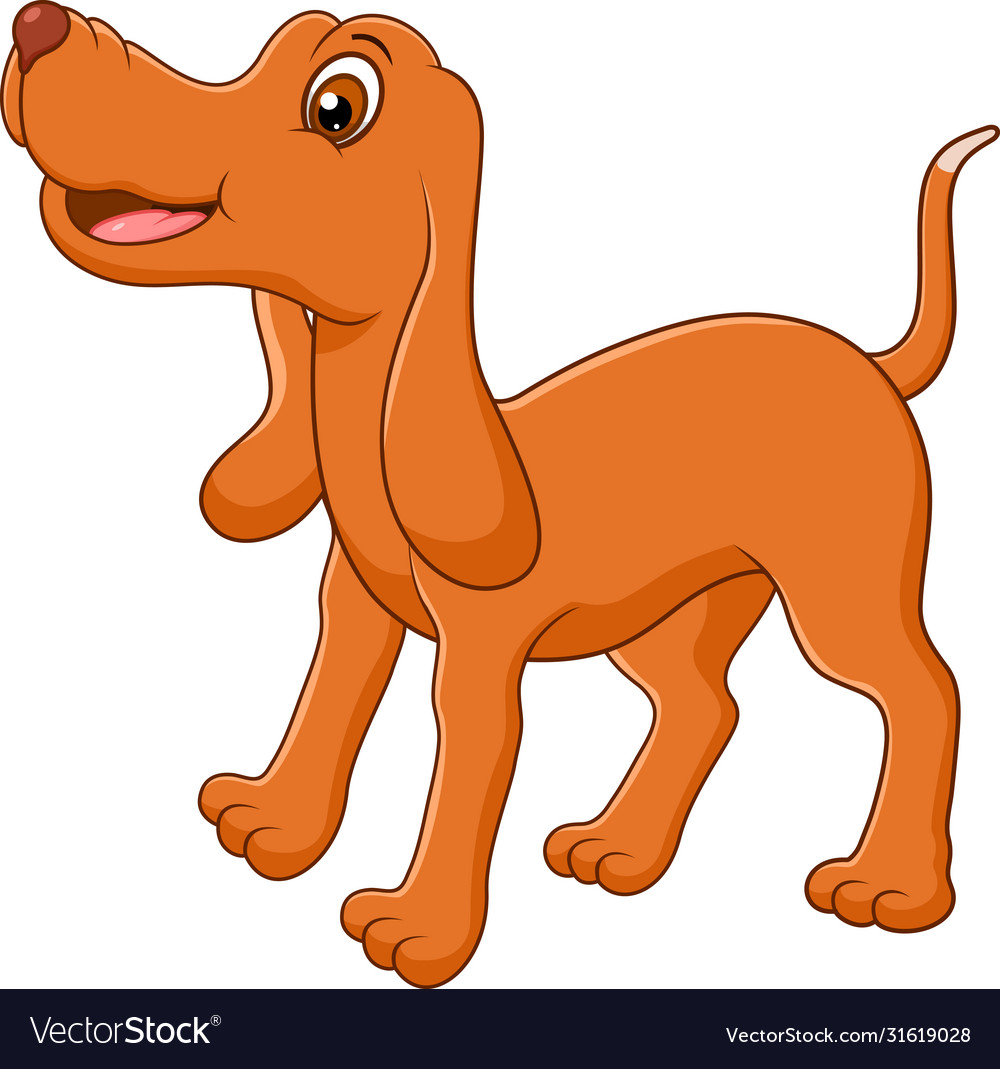 Cute dog cartoon Royalty Free Vector Image - VectorStock Cute dog cartoon Royalty Free Vector Image - VectorStock
