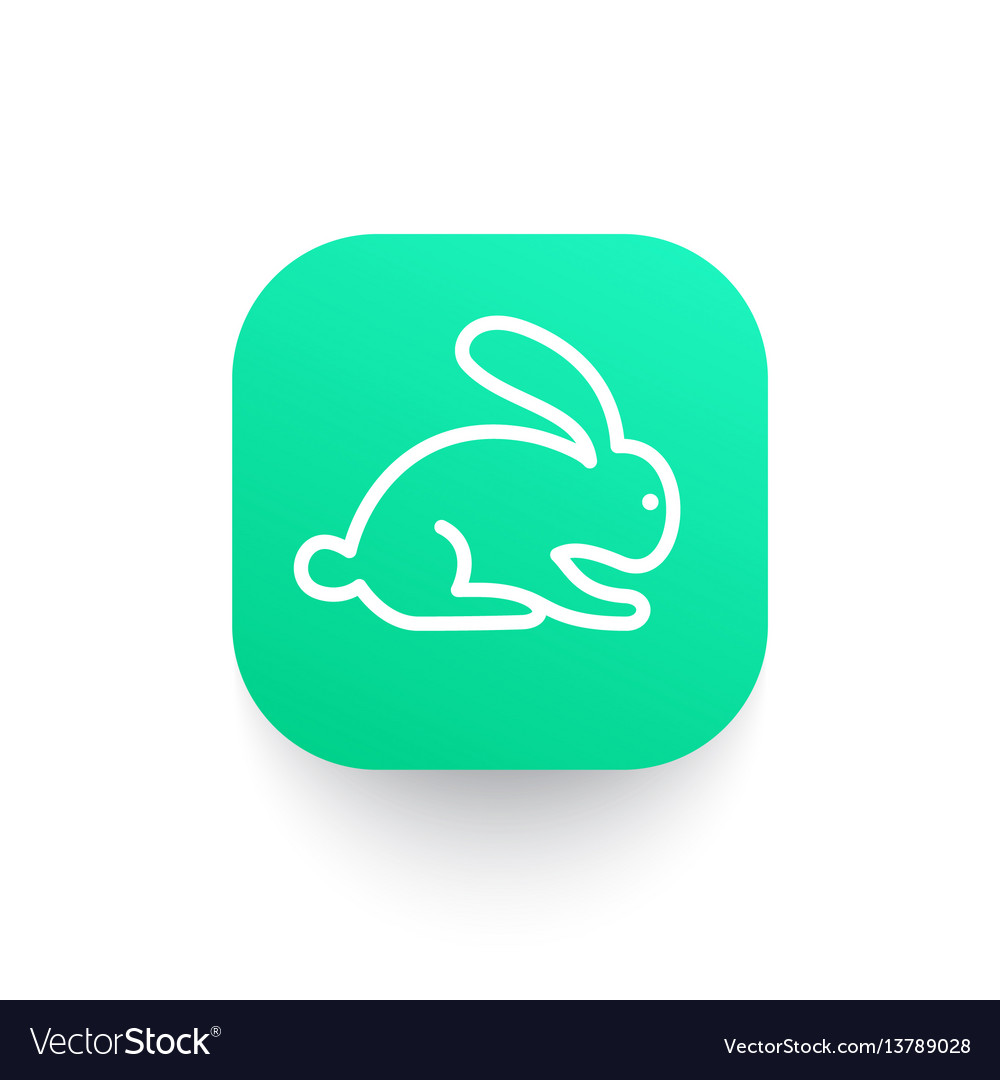 Simple Rabbit Icon