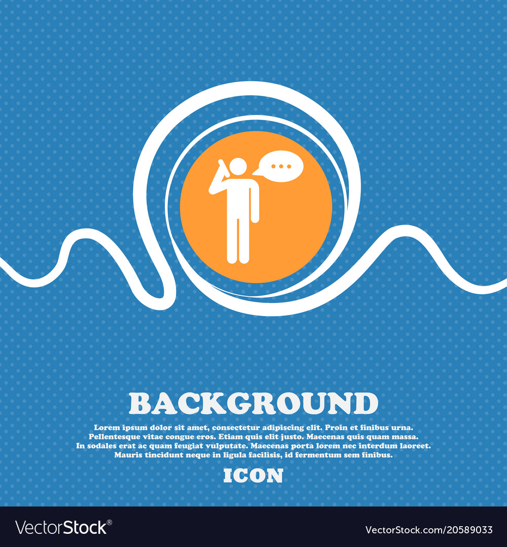 Colorful icons and signs in the form of a button