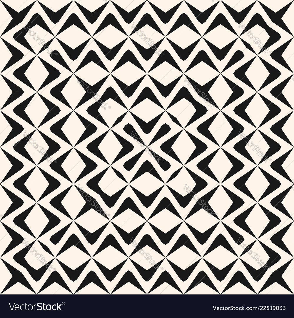 Seamless pattern with concentric wavy lines vector image Seamless pattern with concentric wavy lines