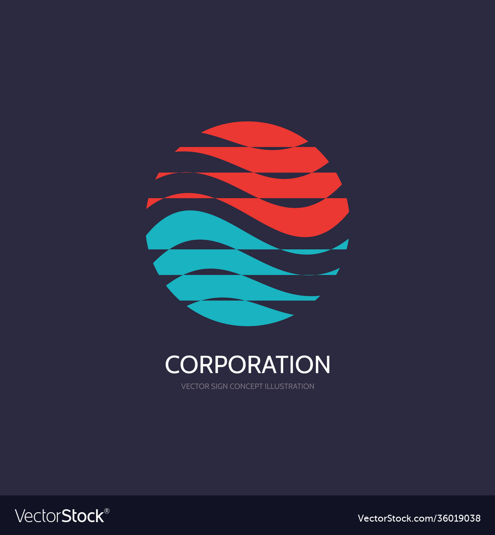 Abstract logo template concept