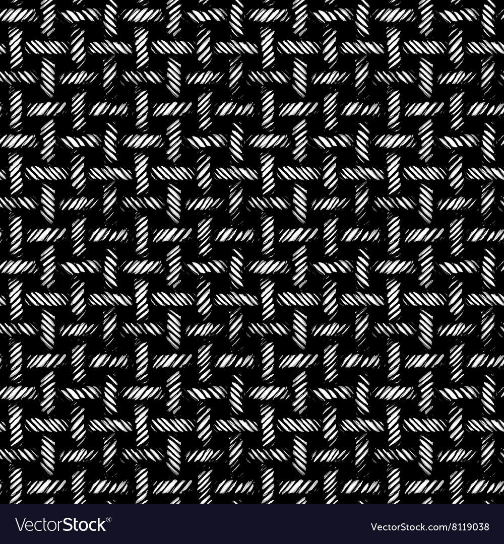 Realistic Rope Net Seamless Pattern