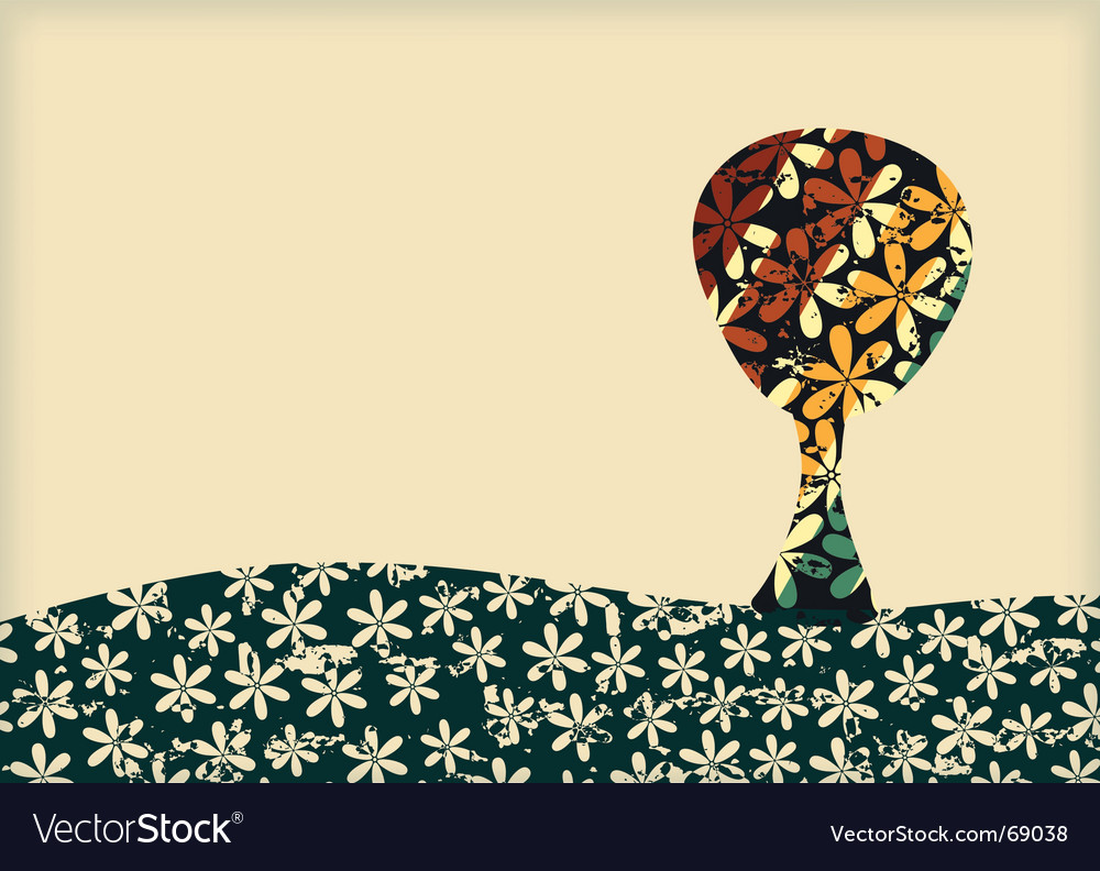 Textured tree