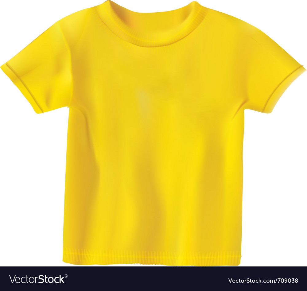 Yellow Shirt Template