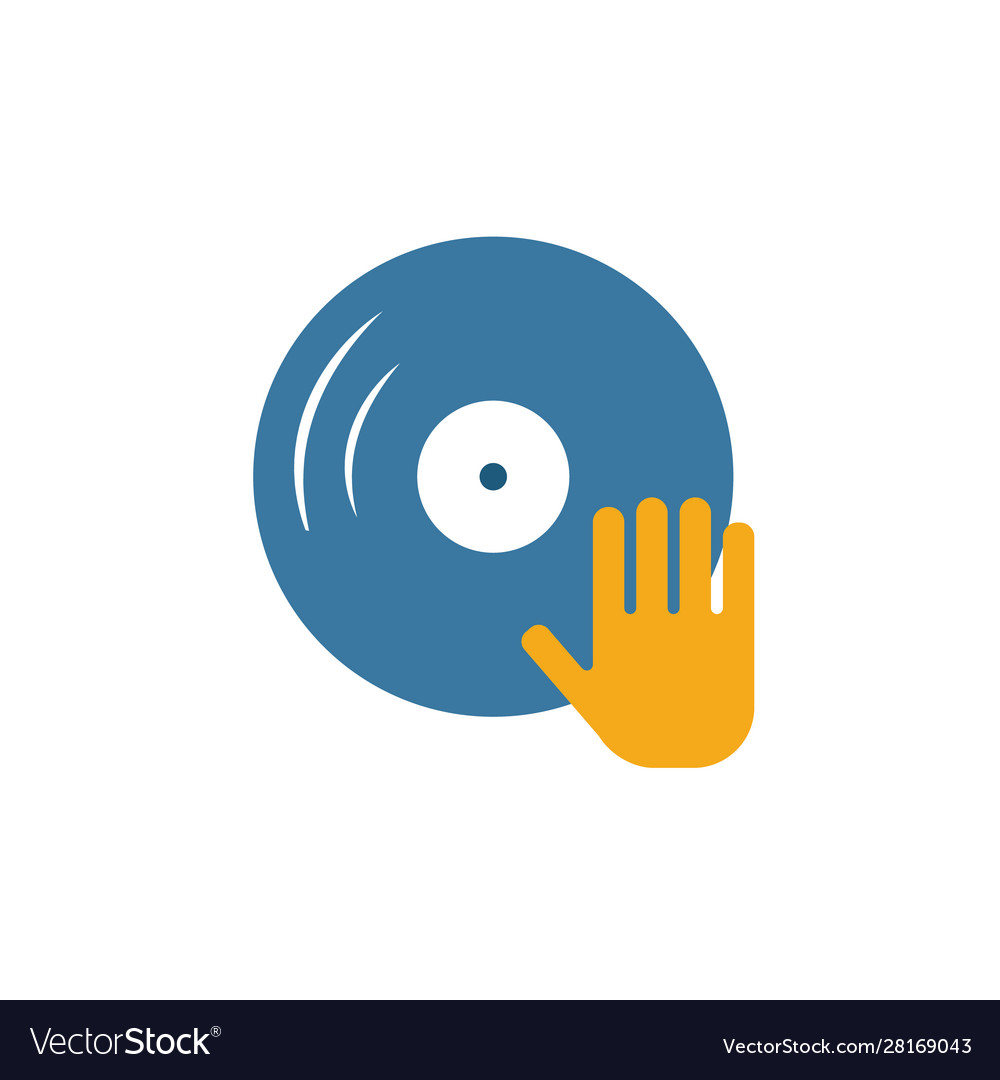 Dj icon simple element from party icons