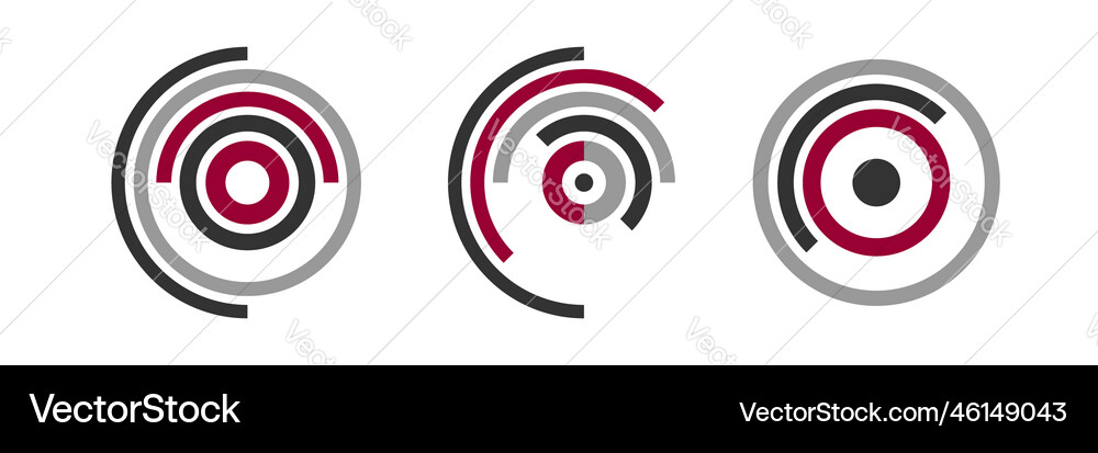 Elements for logo design Royalty Free Vector Image