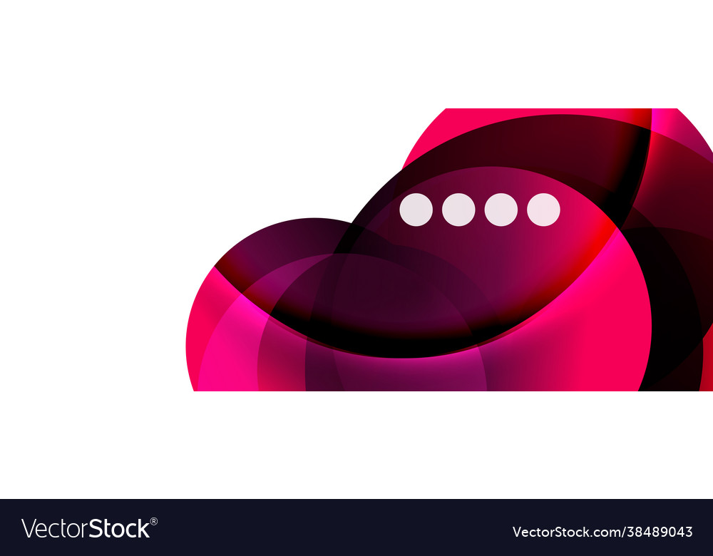 Fluid gradients swirls and circles bright color