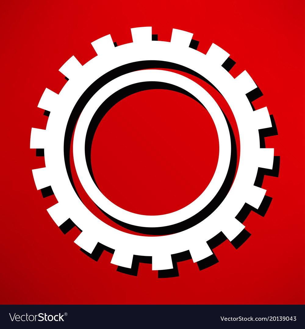 Gears isolated object technical mechanical