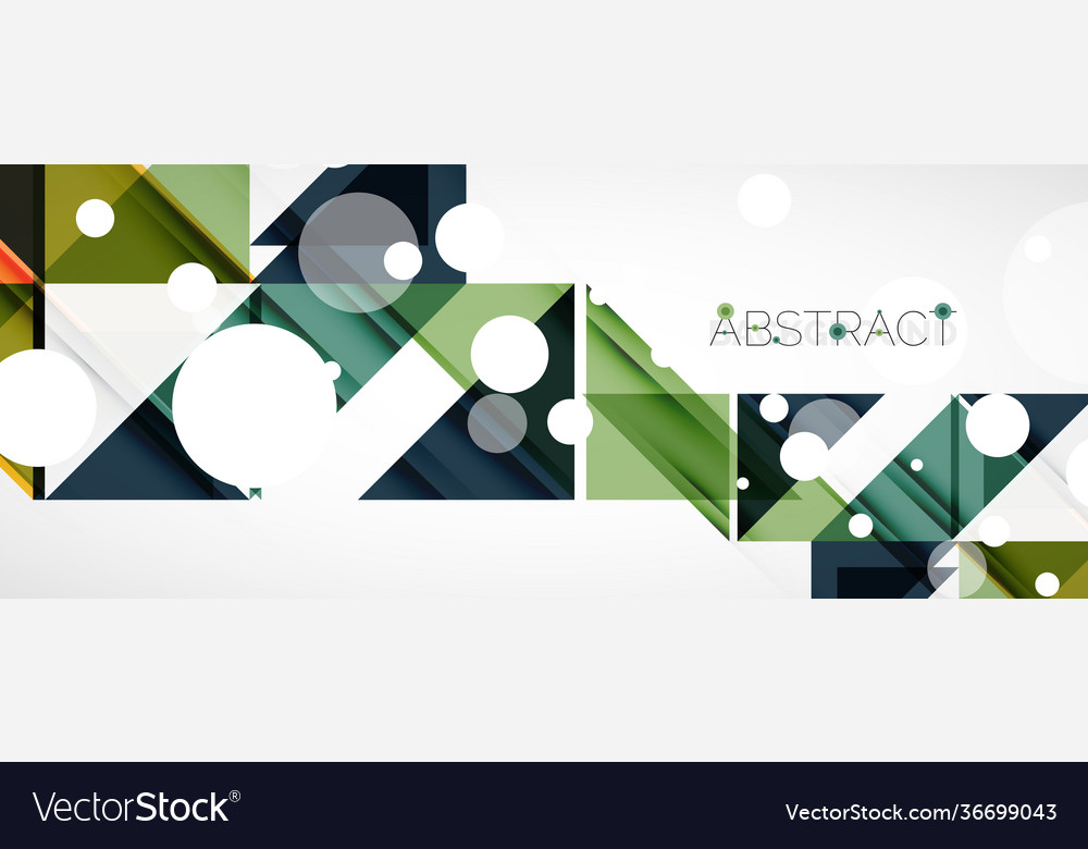 Geometric abstract background techno color